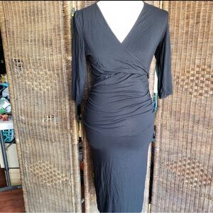 Chic Black Long Sleeve Dress